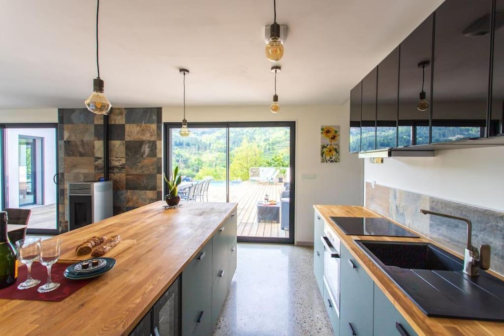 Villa Blanche, Contemporary, Cathars, Couiza, Carcassonne Dış mekan fotoğraf