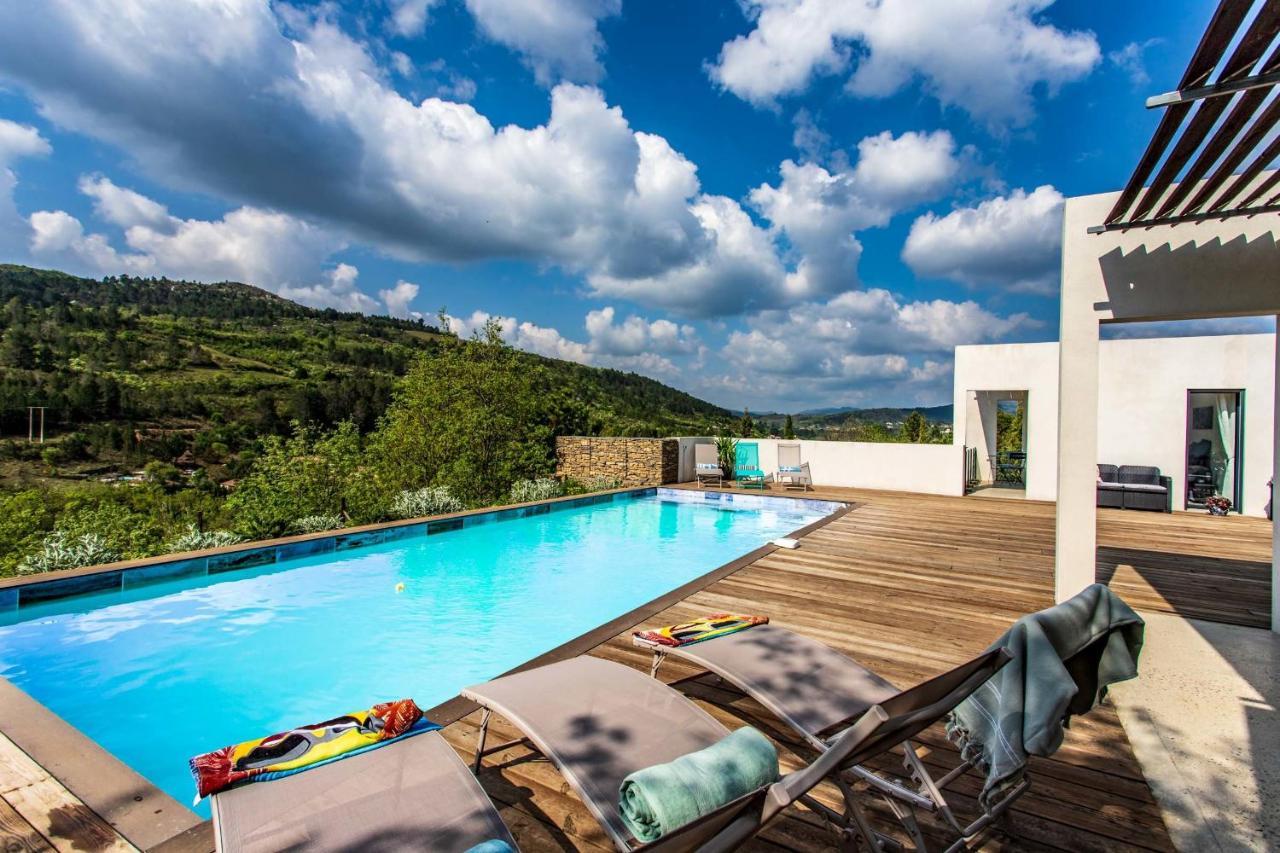 Villa Blanche, Contemporary, Cathars, Couiza, Carcassonne Dış mekan fotoğraf