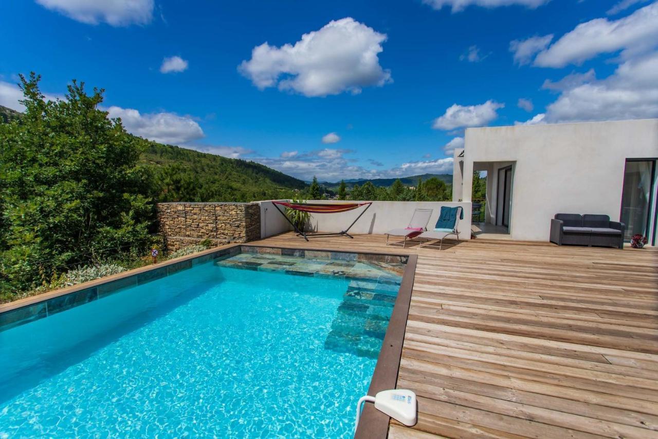 Villa Blanche, Contemporary, Cathars, Couiza, Carcassonne Dış mekan fotoğraf