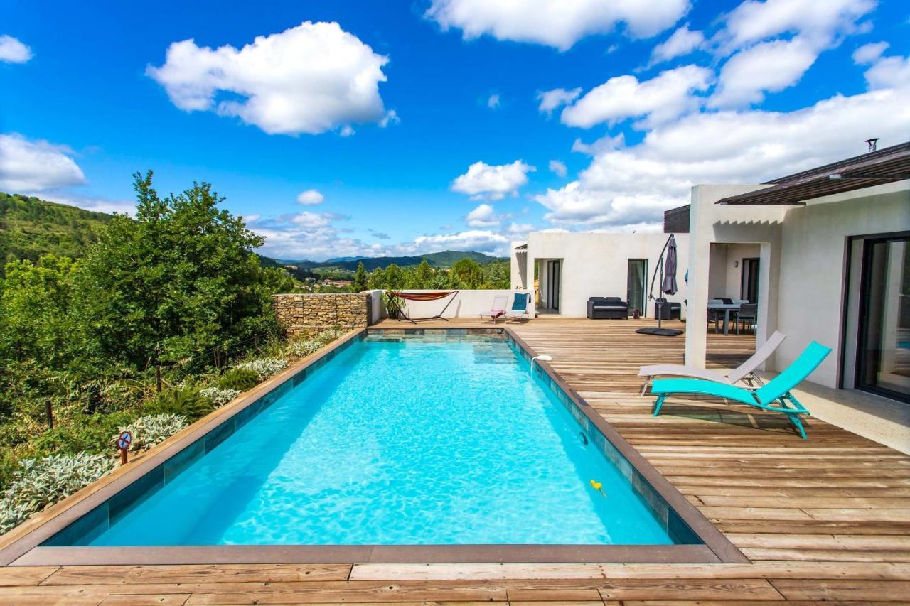 Villa Blanche, Contemporary, Cathars, Couiza, Carcassonne Dış mekan fotoğraf