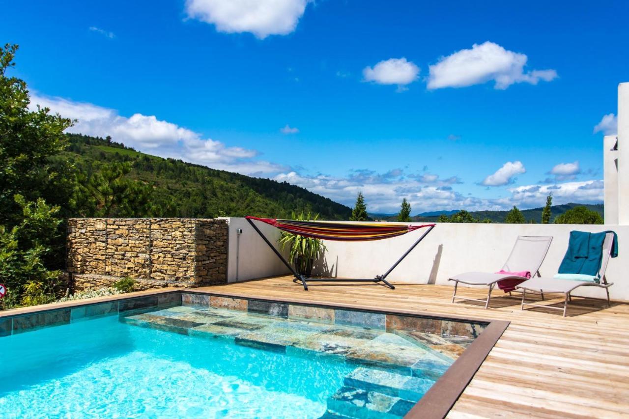 Villa Blanche, Contemporary, Cathars, Couiza, Carcassonne Dış mekan fotoğraf