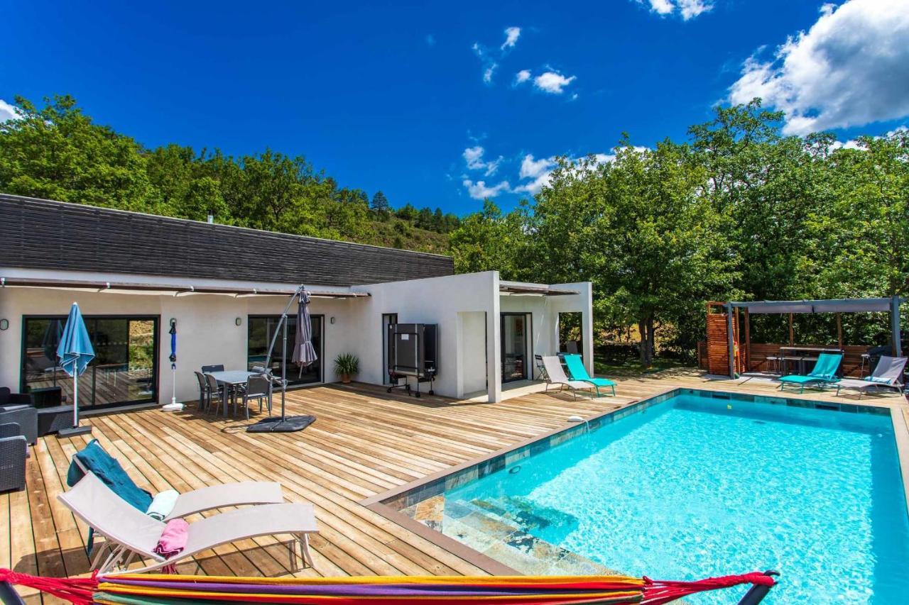 Villa Blanche, Contemporary, Cathars, Couiza, Carcassonne Dış mekan fotoğraf
