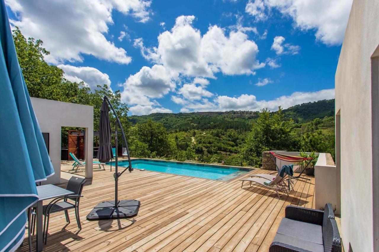 Villa Blanche, Contemporary, Cathars, Couiza, Carcassonne Dış mekan fotoğraf