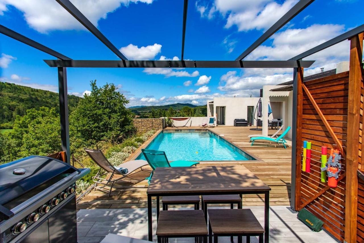 Villa Blanche, Contemporary, Cathars, Couiza, Carcassonne Dış mekan fotoğraf