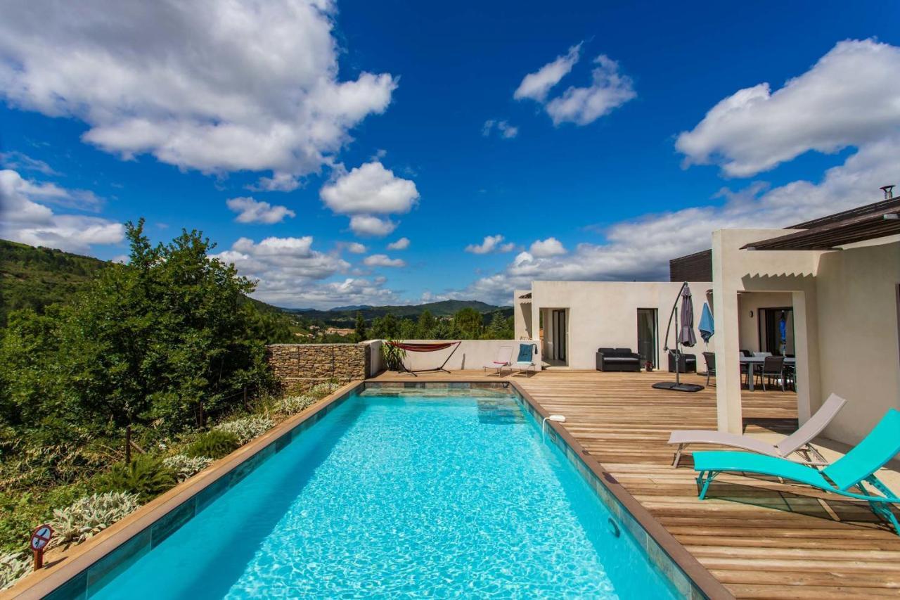 Villa Blanche, Contemporary, Cathars, Couiza, Carcassonne Dış mekan fotoğraf