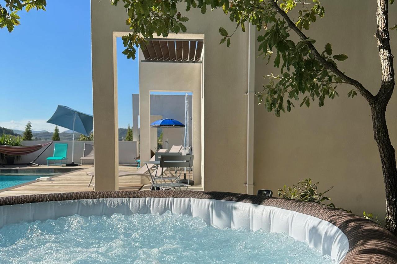Villa Blanche, Contemporary, Cathars, Couiza, Carcassonne Dış mekan fotoğraf